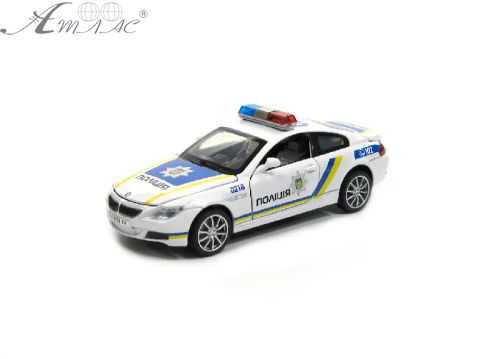 Машинка Автоексперт Поліція BMW 15см двері світло звук  7777
