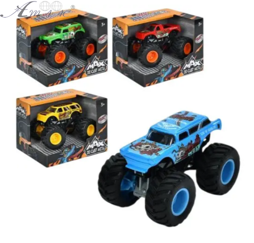 Игрушка Машинка Джип инерционный 11 см Большые колеса  Н1024-3-4