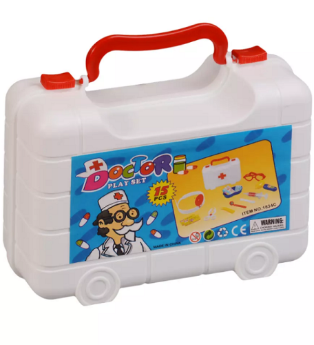 Игрушка Набор Врача в чемодане 20х13х7 см 1834АВС Игрушка Набор Врача в чемодане 20х13х7 см 1834АВС
