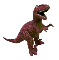 Іграшка силіконова антистрес, Динозавр рожево-зелений 10см  11999