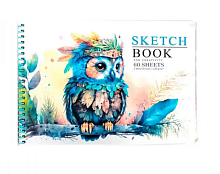 Скетчбук для рисования Bourgeois А5  Спираль 60 листов  9589