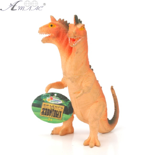 Іграшка силіконова антистрес, динозавр двоголовий 15 см  12061