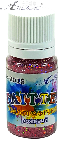 Блестки (Глиттер) Голографические Атлас 5 гр - Розовый AS-2015 фото 2 Блестки (Глиттер) Голографические Атлас 5 гр - Розовый AS-2015 фото 2