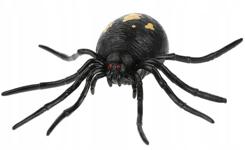 Игрушка силиконовая антистресс Клещ черный 10см  00283 фото 2