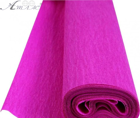 Папір гофрований Фантазія малиновий 55 % 26,4 г (50 х 200 см) 80,16/10