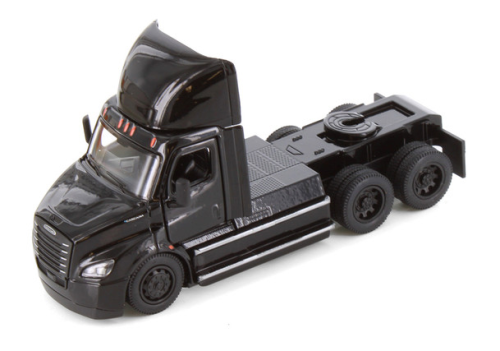 Машинка Kinsmart Freightliner eCascadia грузовик Черный  KT5466W-2