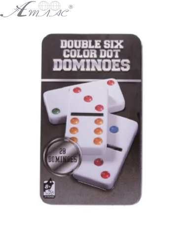 Іграшка Доміно 28 фішок у металевому пеналі Якість  501070 фото 2