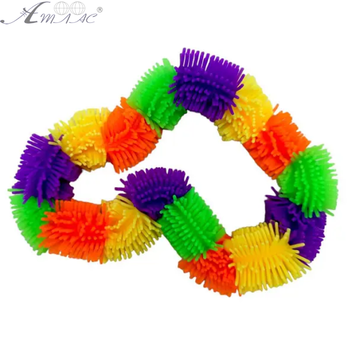 Іграшка Антистрес Браслет силіконовий Пухнасті кульки 08345 фото 2