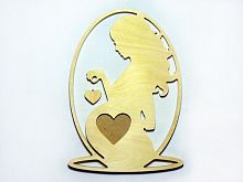 Деревянная Фоторамка УЗИ 20 х 30 см  0655