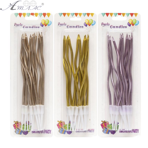 Свечи набор, 12 шт свечек, 12 шт держателей, 15см в блистере 1049 Свечи набор, 12 шт свечек, 12 шт держателей, 15см в блистере 1049