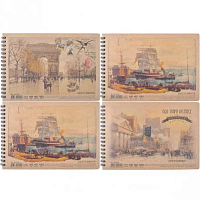 Альбом профи для эскизов А5 КРАФТ 40 л на спирали 120г  AR 5740