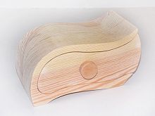 Дерев'яний комод на одне відділення 19*9*10 см 1661