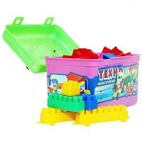 Игрушка пластиковая Конструктор в саквояже 86 шт Технок  1967