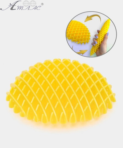 Игрушка Червяк телескопический Антистресс трансформер желтый 22 см 13578 Игрушка Червяк телескопический Антистресс трансформер желтый 22 см 13578