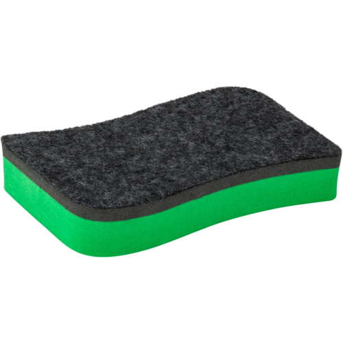 Губка для доски сухостирательная Axent Wave зеленая 11*5,7*2,2 см  9804-05-A фото 2