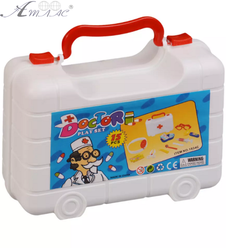 Игрушка Набор Врача в чемодане 20 х 13х 7 см 1834АВС Игрушка Набор Врача в чемодане 20 х 13х 7 см 1834АВС
