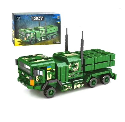 Игрушка Конструктор ЗСУ Пусковая установка IRIS-T 702 детали  КВ1122