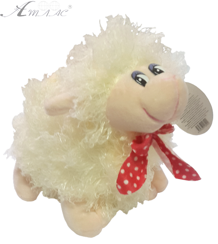 Іграшка М'яка Вівця 18 см біла  1899