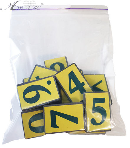 Фішки з Цифрами на магніті пластикові 16 шт 2 х 3 см AS-0016 фото 3 Фішки з Цифрами на магніті пластикові 16 шт 2 х 3 см AS-0016 фото 3