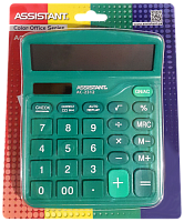 Калькулятор Assistant AC-2312 зелений
