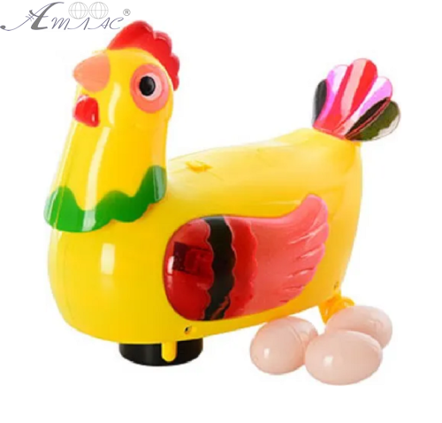 Іграшка Курочка з яйцями на батарейках 16 см  20259 фото 2