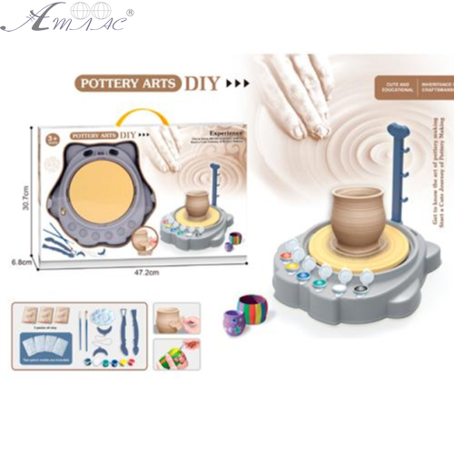 Игрушка Гончарный круг детский 2е скорости ZY110 Игрушка Гончарный круг детский 2е скорости ZY110