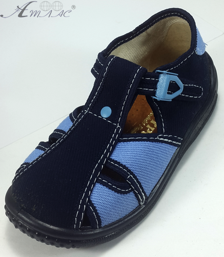 Сандалии матерчатые Zetpol Kaja р. 18 синие 5763, *1576 Сандалии матерчатые Zetpol Kaja р. 18 синие 5763, *1576