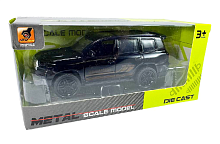 Машинка Die-CastCar Toyota Land Cruiser 200 2nd FL 12см свет звук  01191