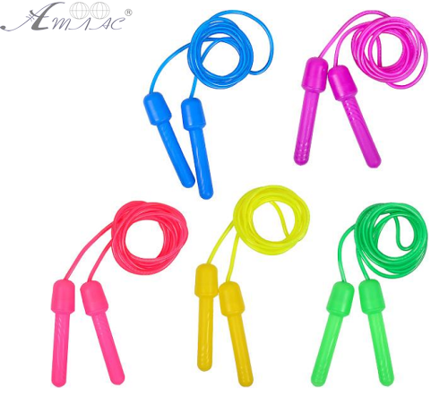 Скакалка пластикова кольорова довжина 2,75 м  17531