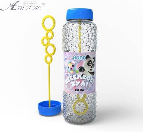 Іграшка Мильні Бульбашки 300мл в прозорій баночці 04163 Іграшка Мильні Бульбашки 300мл в прозорій баночці 04163