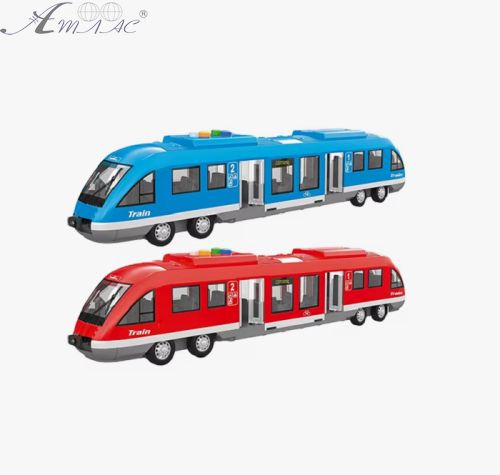 грашка Поїзд Експрес City Series Синій інерція світло звук 43см  3345