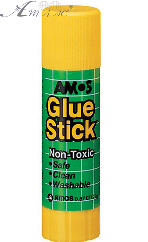 Клей-карандаш PVP 22 гр Amos Супер! GSW22 Клей-карандаш PVP 22 гр Amos Супер! GSW22