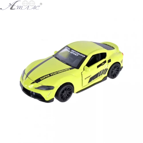 Машинка Автопром Toyota Supra 10см Салатова метал  03278