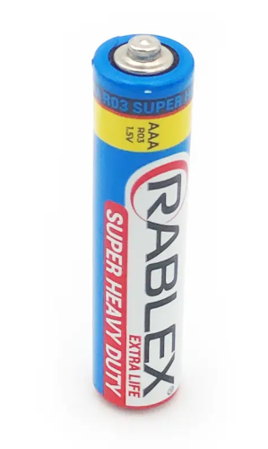 Батарейка пальчиковая AAA  LR03  Rablex соль 12.2026г  05425