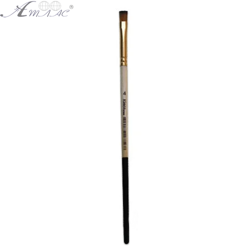 Пензлик синтетичний плоский KissТочка № 4, коротка ручка 17 см 72020 Пензлик синтетичний плоский KissТочка № 4, коротка ручка 17 см 72020