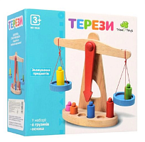 Игрушка Деревянная Весы  24 х 23 х 10 см  MD 0920