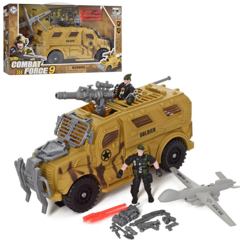 Игрушка Набор Комбат с машиной и солдатами  C3109-12