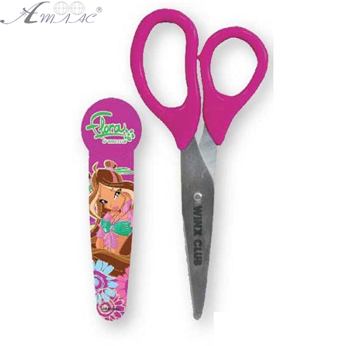 Ножиці дитячі 1вересня 13 см в чохлі 480169