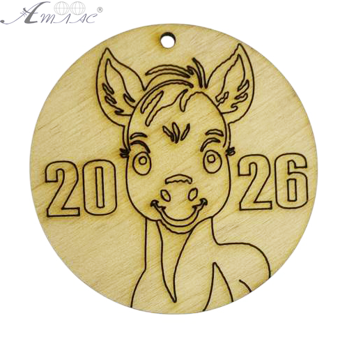 Фігурка Коник № 10 у круглому колі d = 6,5 см  AS-4380