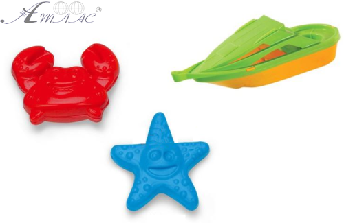 Іграшка Катер Wader та дві фігурки мікс  71950