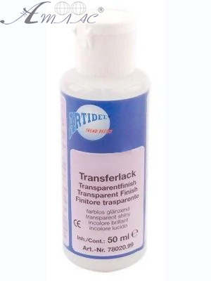 Лак транскрил глянцевий 50 мл Creartek 7802099