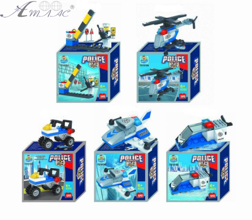 Іграшка Конструктор Поліція Police 20 деталей  TS10100A