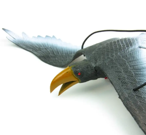 Игрушка Резиновая на подвесе Ворон 36 см  11532 фото 2