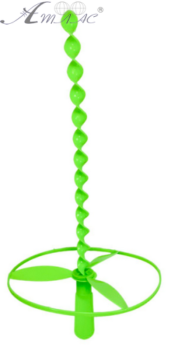 Іграшка Гелікоптер літалка 15см із запускалкою  14533 фото 2