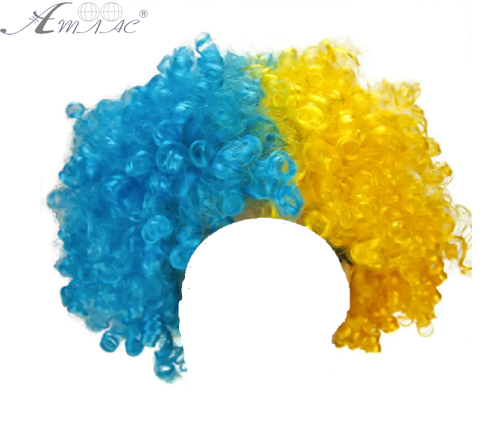 Перука Жовто- Синій на гумці  13309