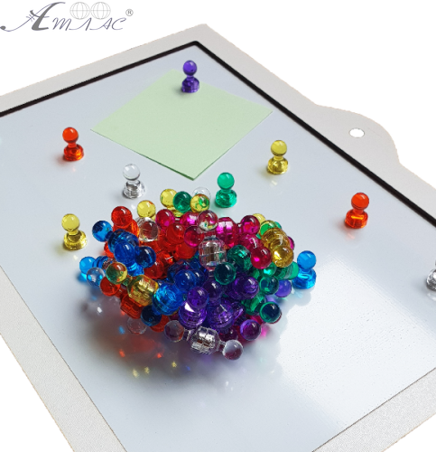 Магнит неодимимовый Пешка прозрачный для доски 16х11мм 1шт Желтый 06166 фото 2 Магнит неодимимовый Пешка прозрачный для доски 16х11мм 1шт Желтый 06166 фото 2