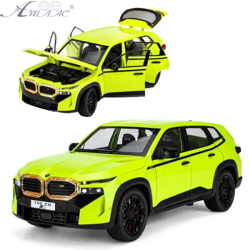 Машинка Автоексперт BMW ХM салатова 20см двері світло звук  6330-16