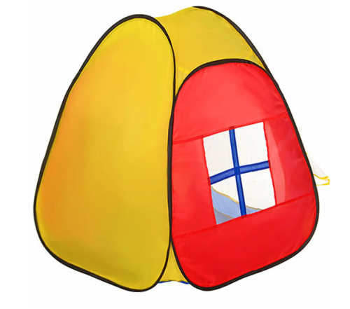 Игрушка Палатка детская Пирамида 86 х 77 х 74 см  М1423 фото 2