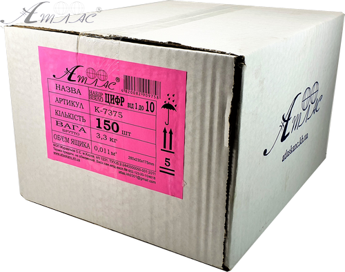 Віяло Цифр НОВЕ від 1 до 10, білий пластик AS-0005, К-7375 фото 2 Віяло Цифр НОВЕ від 1 до 10, білий пластик AS-0005, К-7375 фото 2