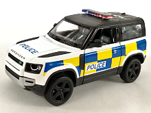 Машинка Kinsmart Land Rover Defender 90 Police  KT5428WP